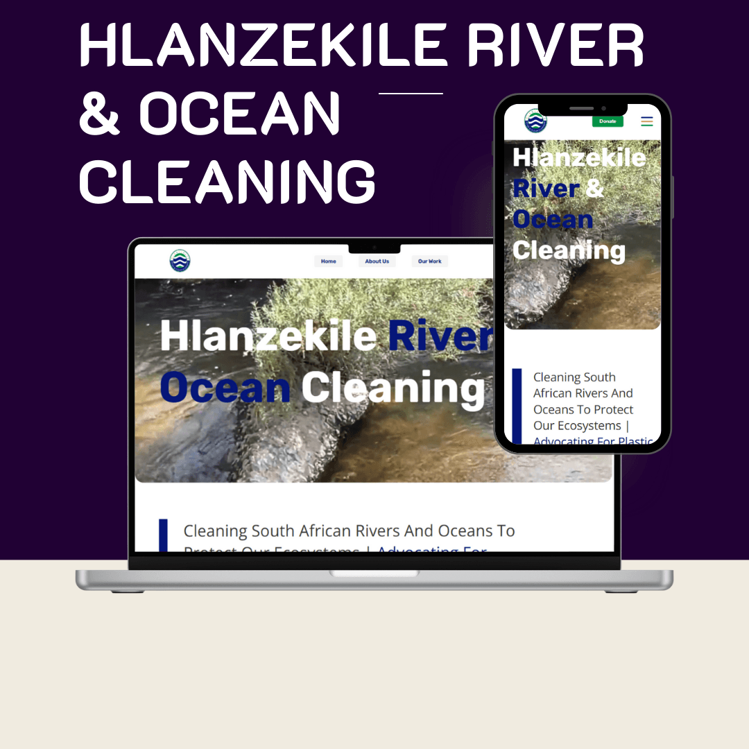website landing page